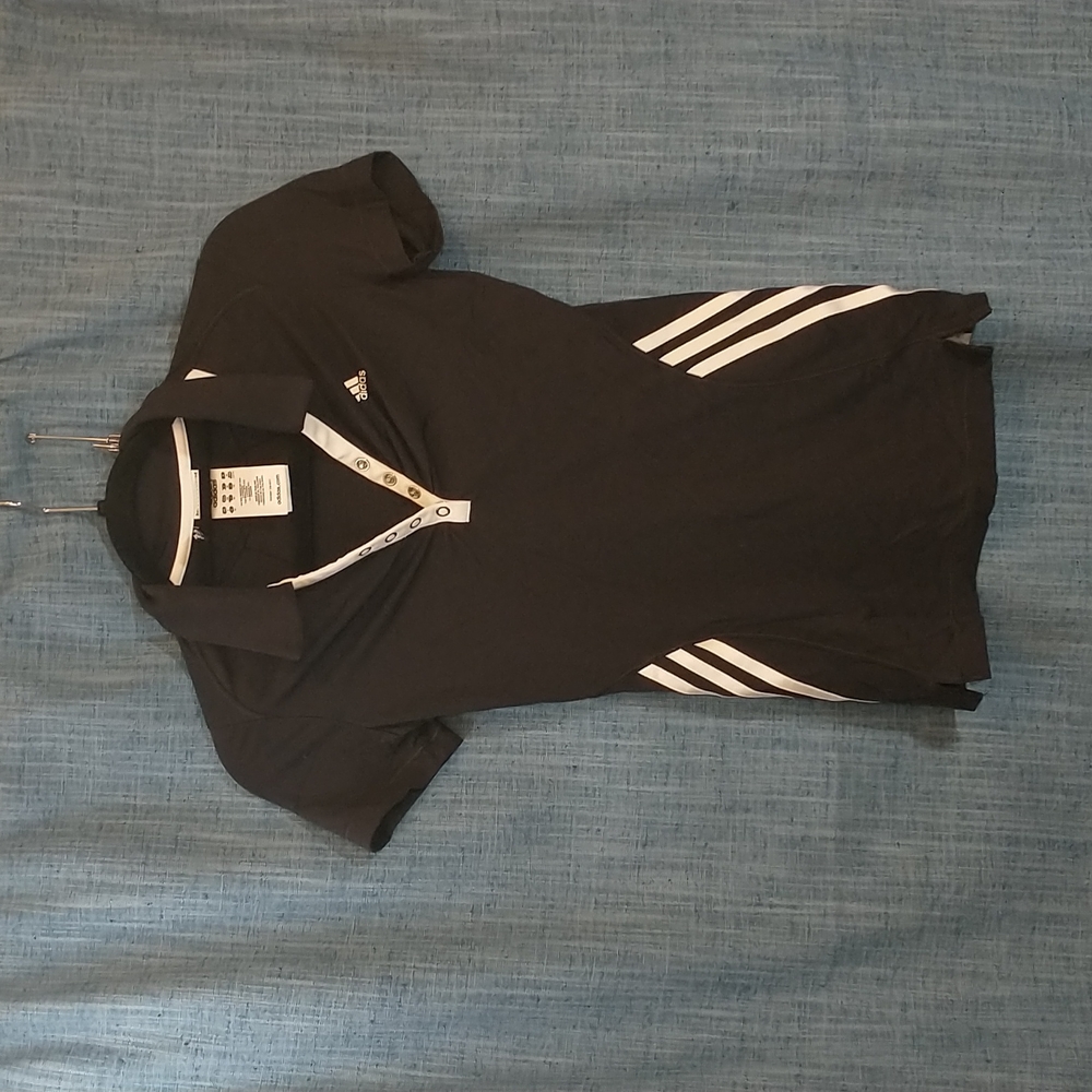 NWOT adidas clima 365 short sleeve top nylon shirt size xs